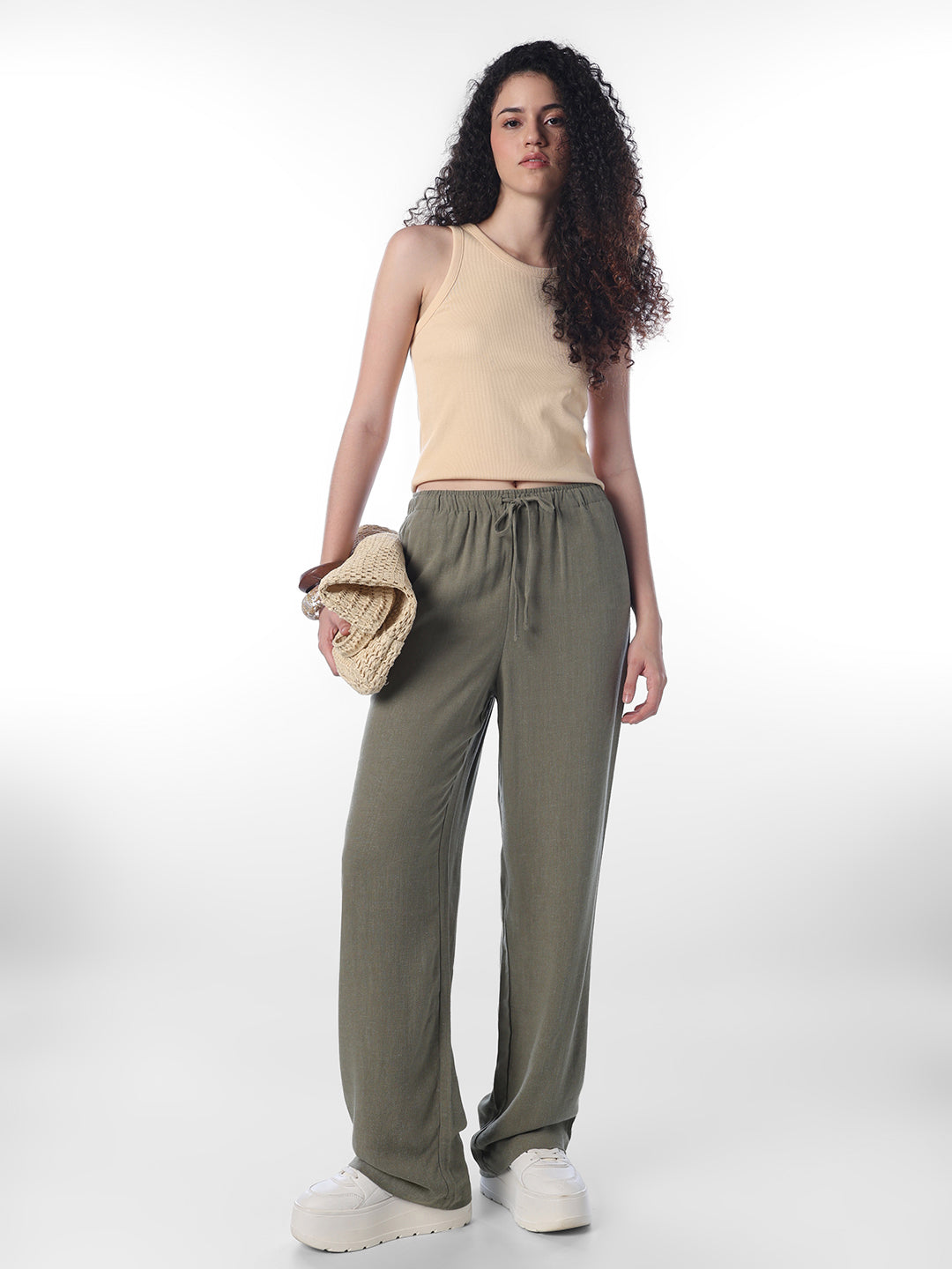 Green Pull Up Pants
