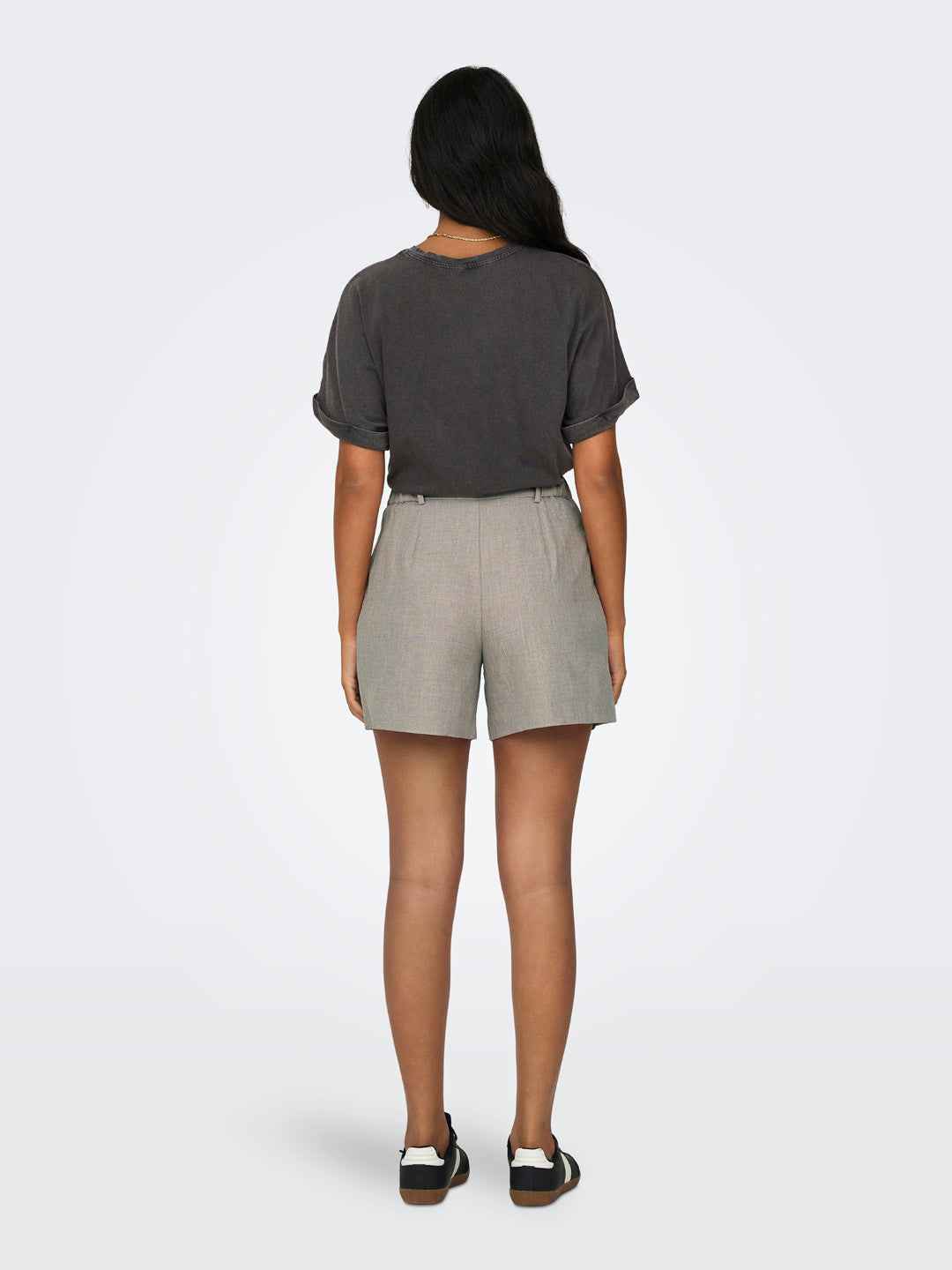 High Rise Tailored Shorts