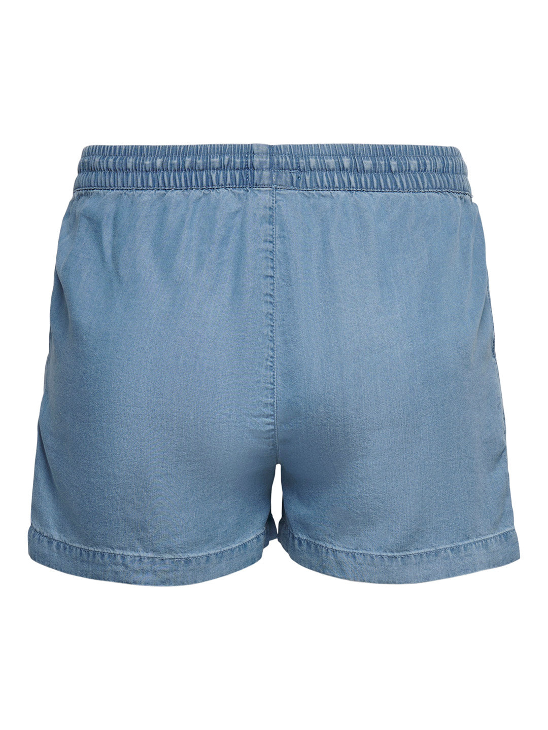 Blue Lyocell Denim Shorts