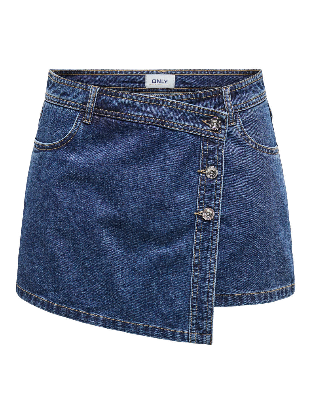 Dark Blue Denim Skort