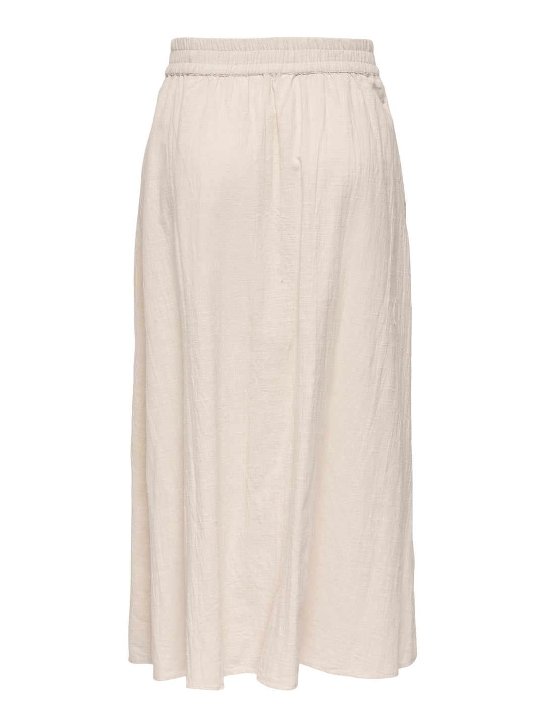 Beige Midi Skirt