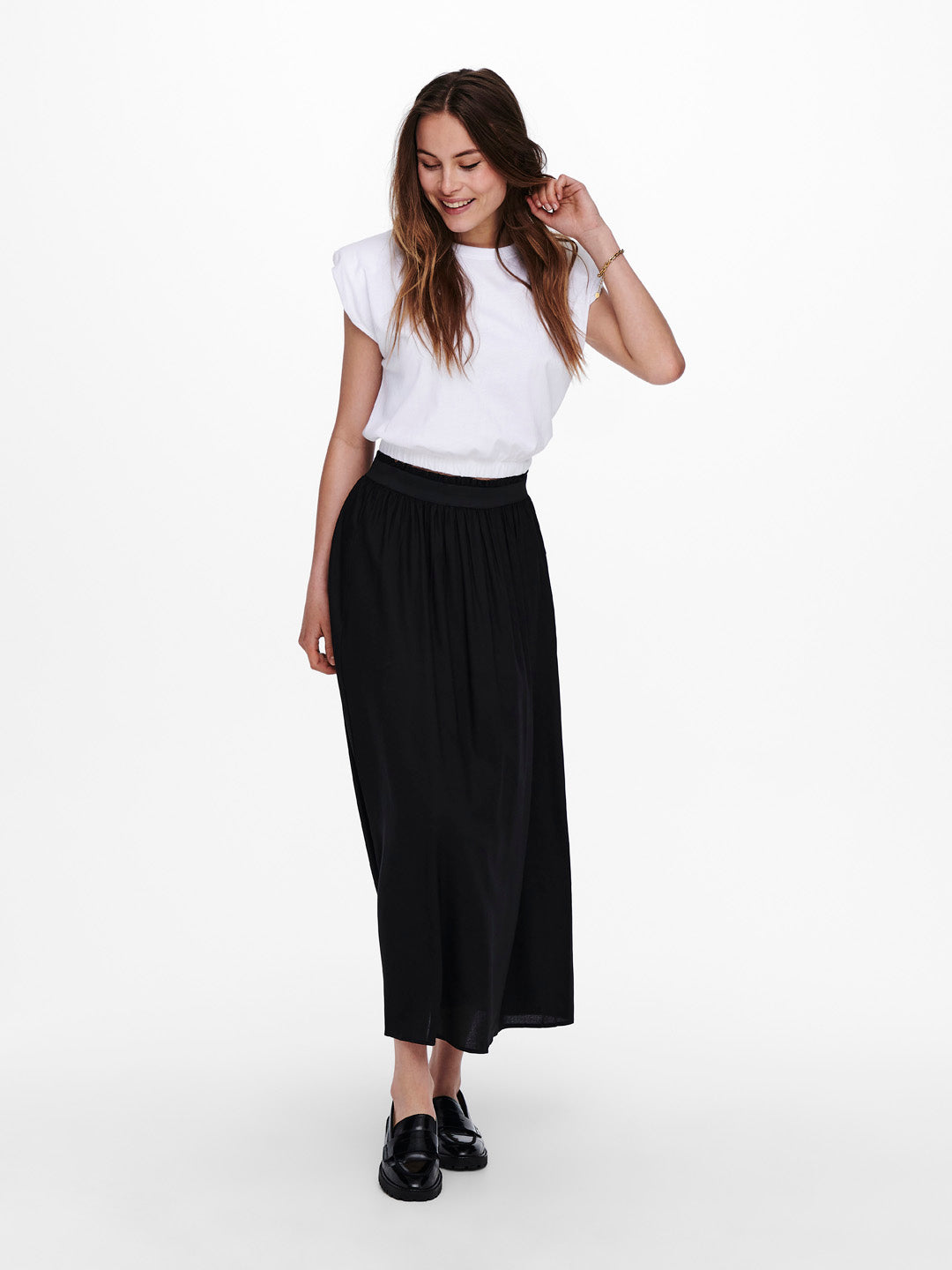 Black Long Skirt
