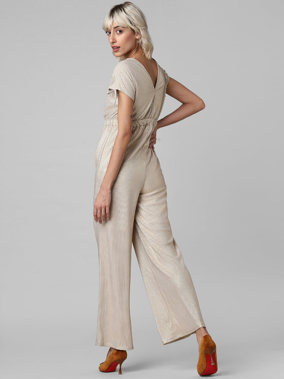 Golden Glitter Jumpsuit