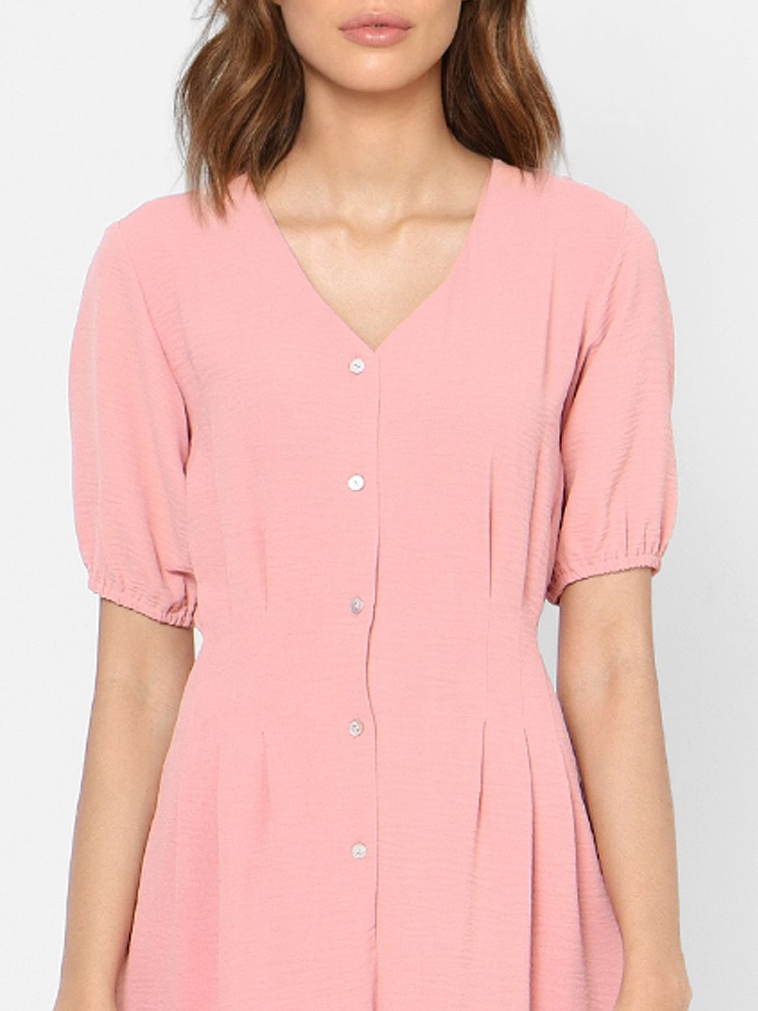 Pink Wide Leg Jumpsuit