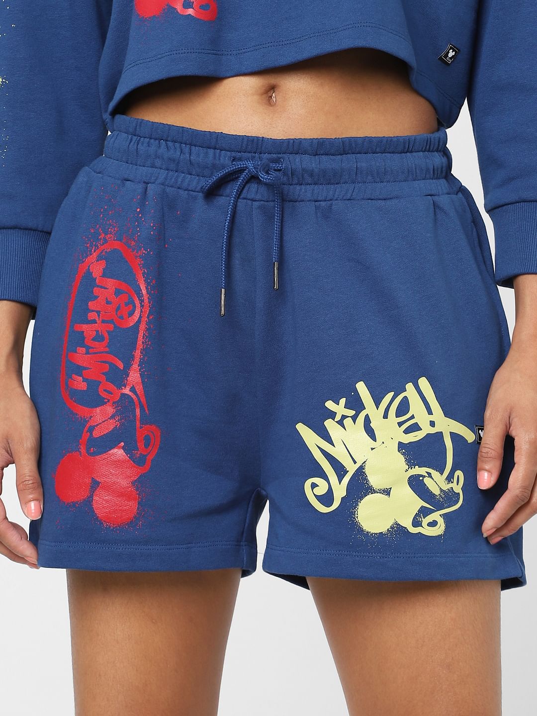 Only X Disney Blue Co-Ord Shorts