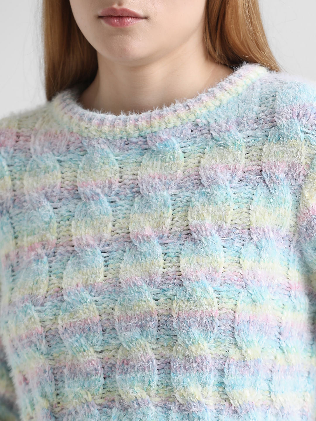 Multi-Coloured Loose Fit Pullover