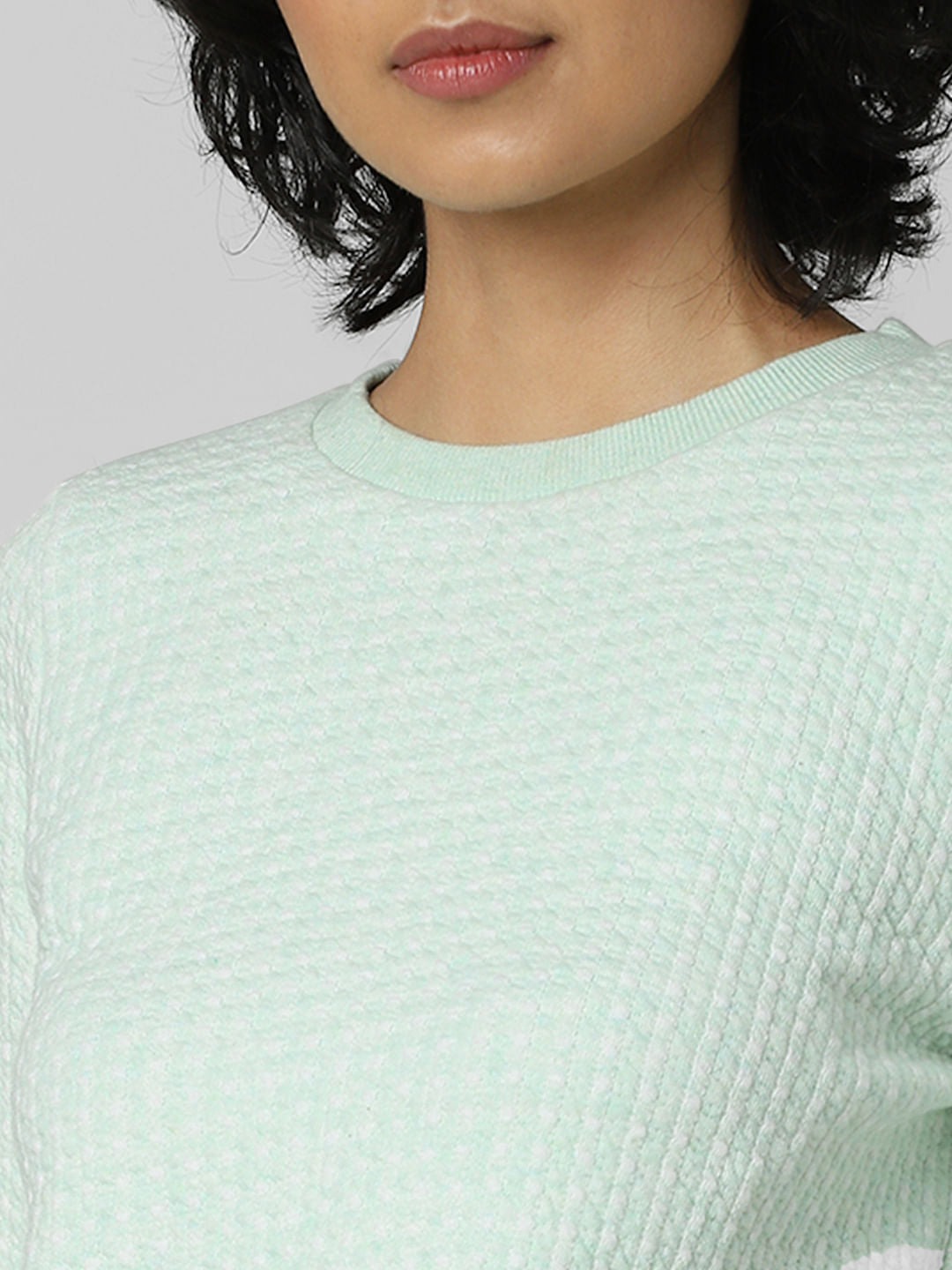 Mint Green Co-Ord Sweatshirt