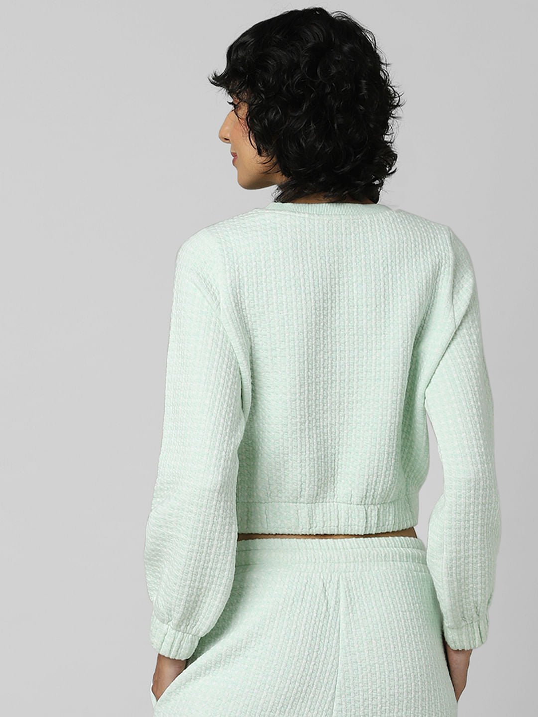 Mint Green Co-Ord Sweatshirt