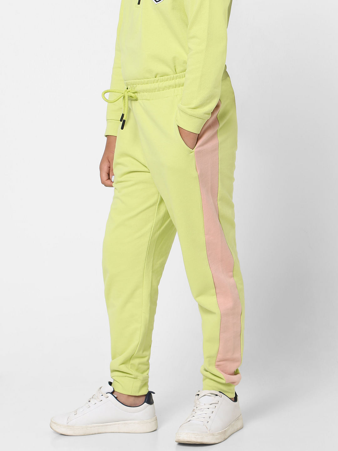 Green Mid Rise Co-Ord Joggers