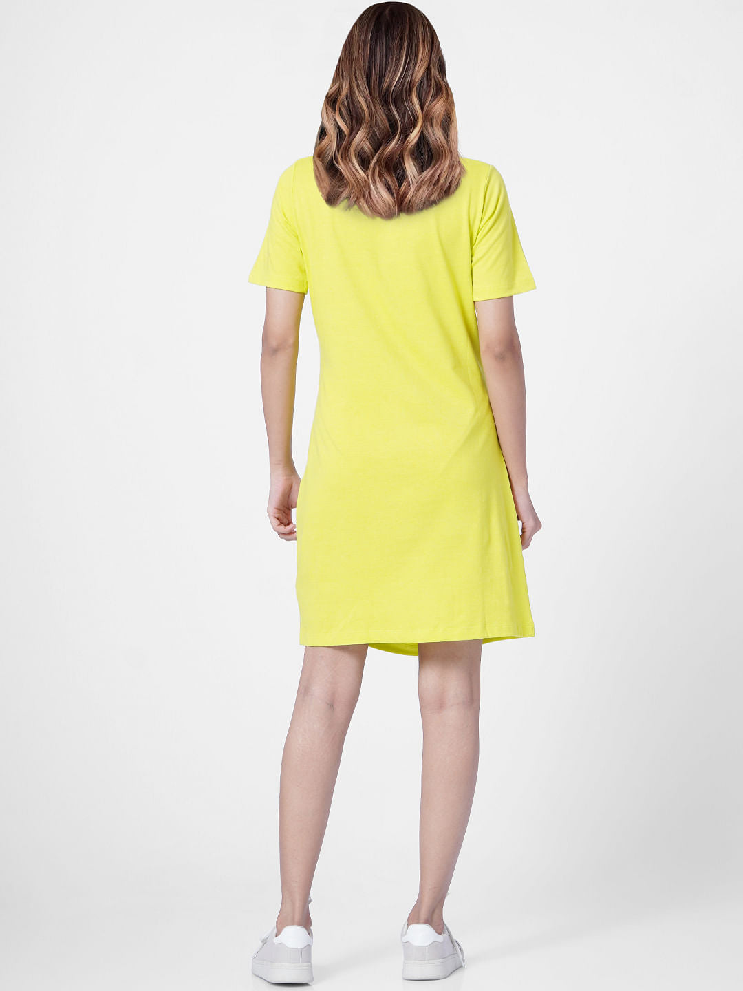 Green Jersey Mini Dress