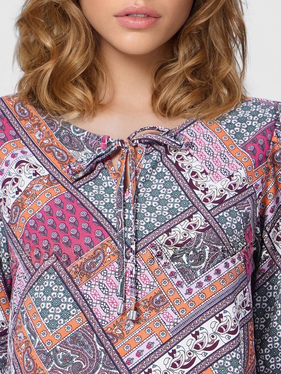 Multi-Colour Printed Top