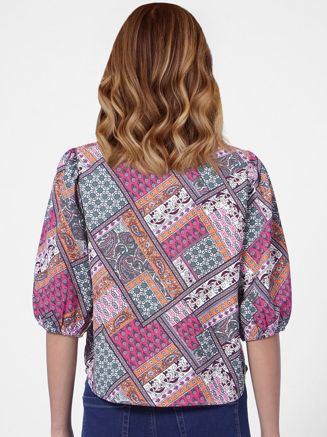 Multi-Colour Printed Top