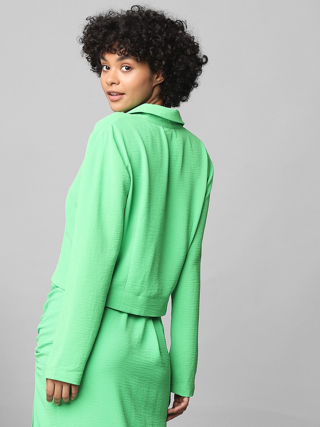 Green Co-Ord Resort Shirt