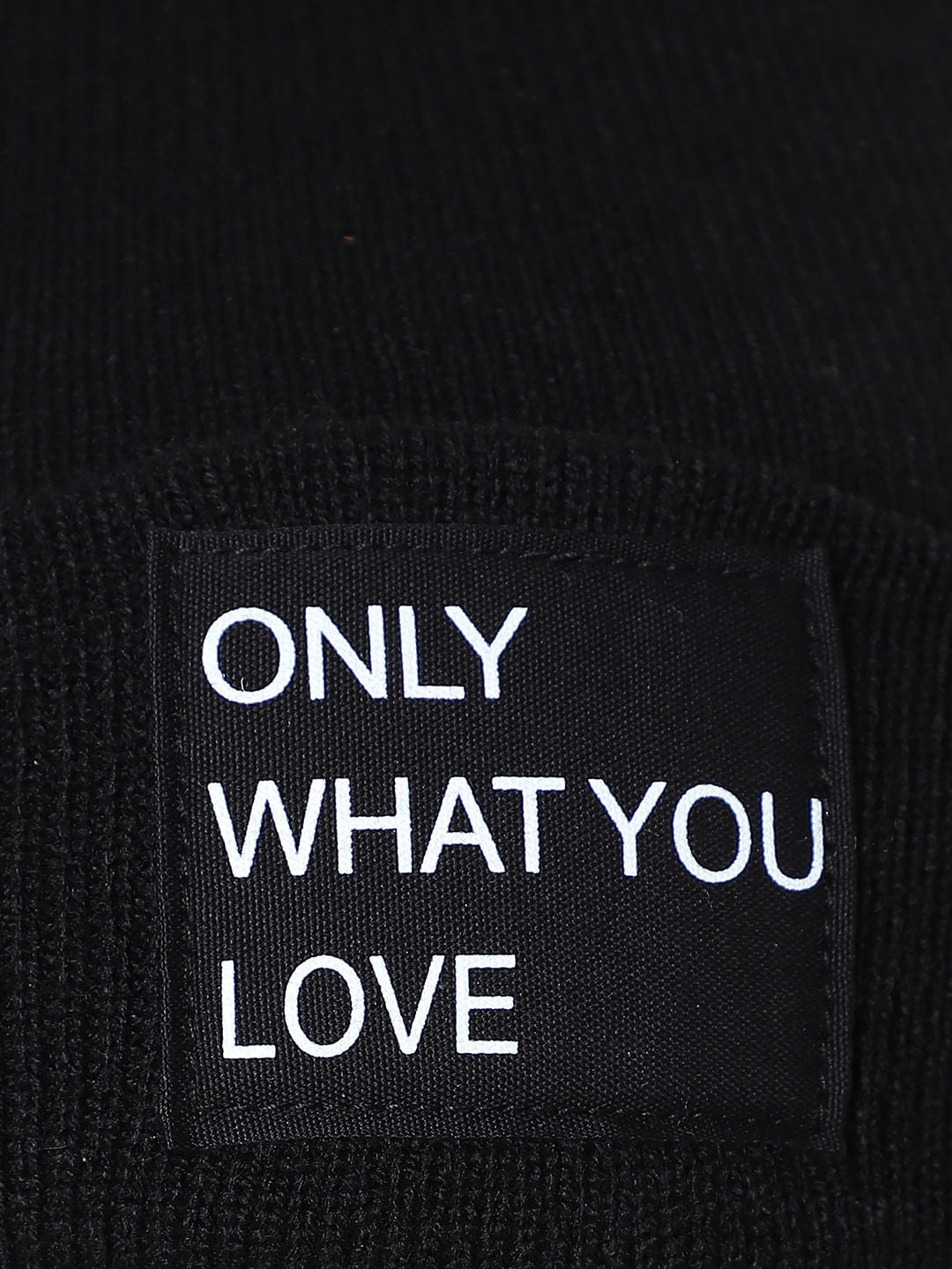Black Knitted Beanie