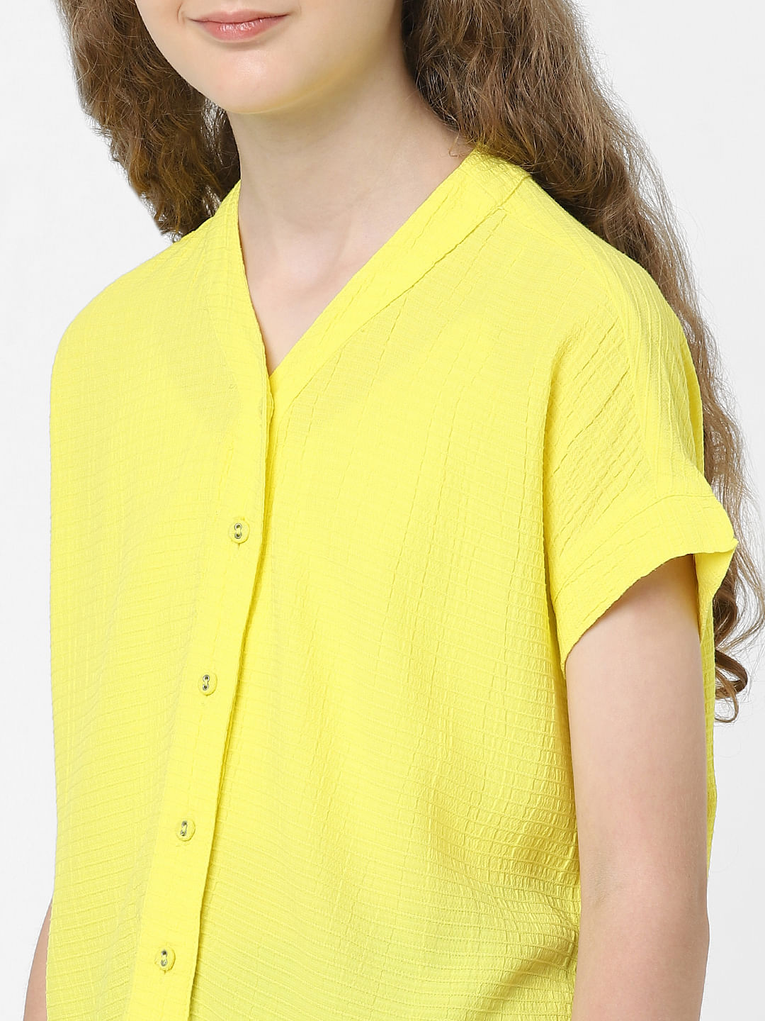 Girls Yellow Shirt