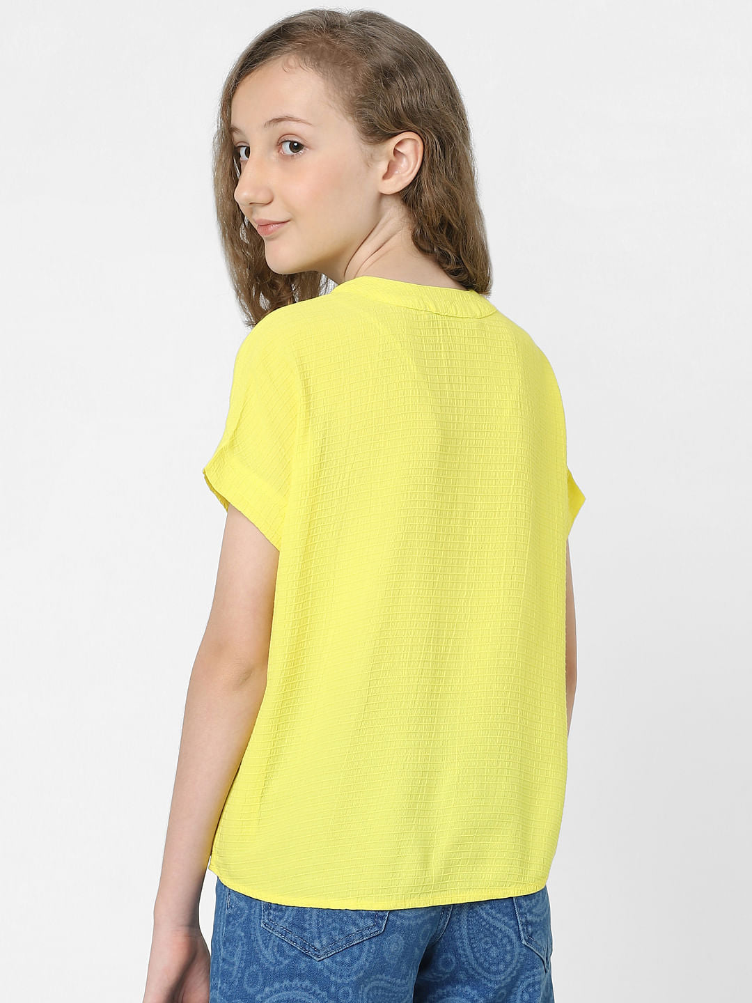Girls Yellow Shirt