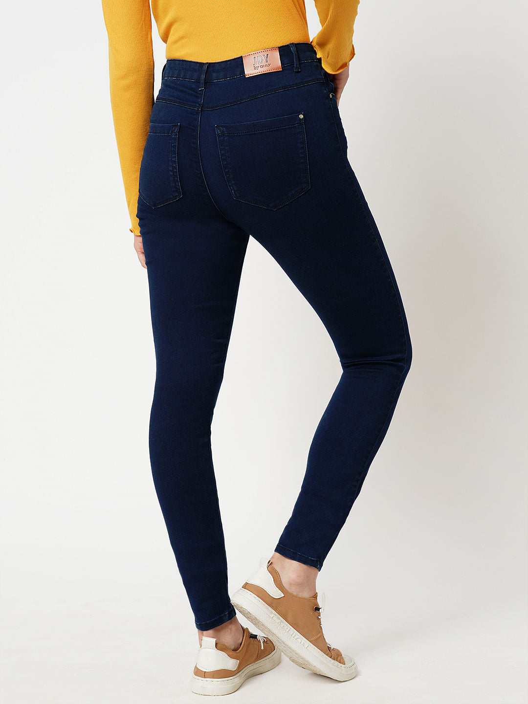 Jdy By Only Blue High Rise Flared Jeans