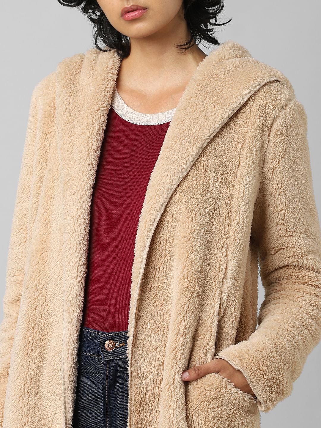 Brown Sherpa Coat