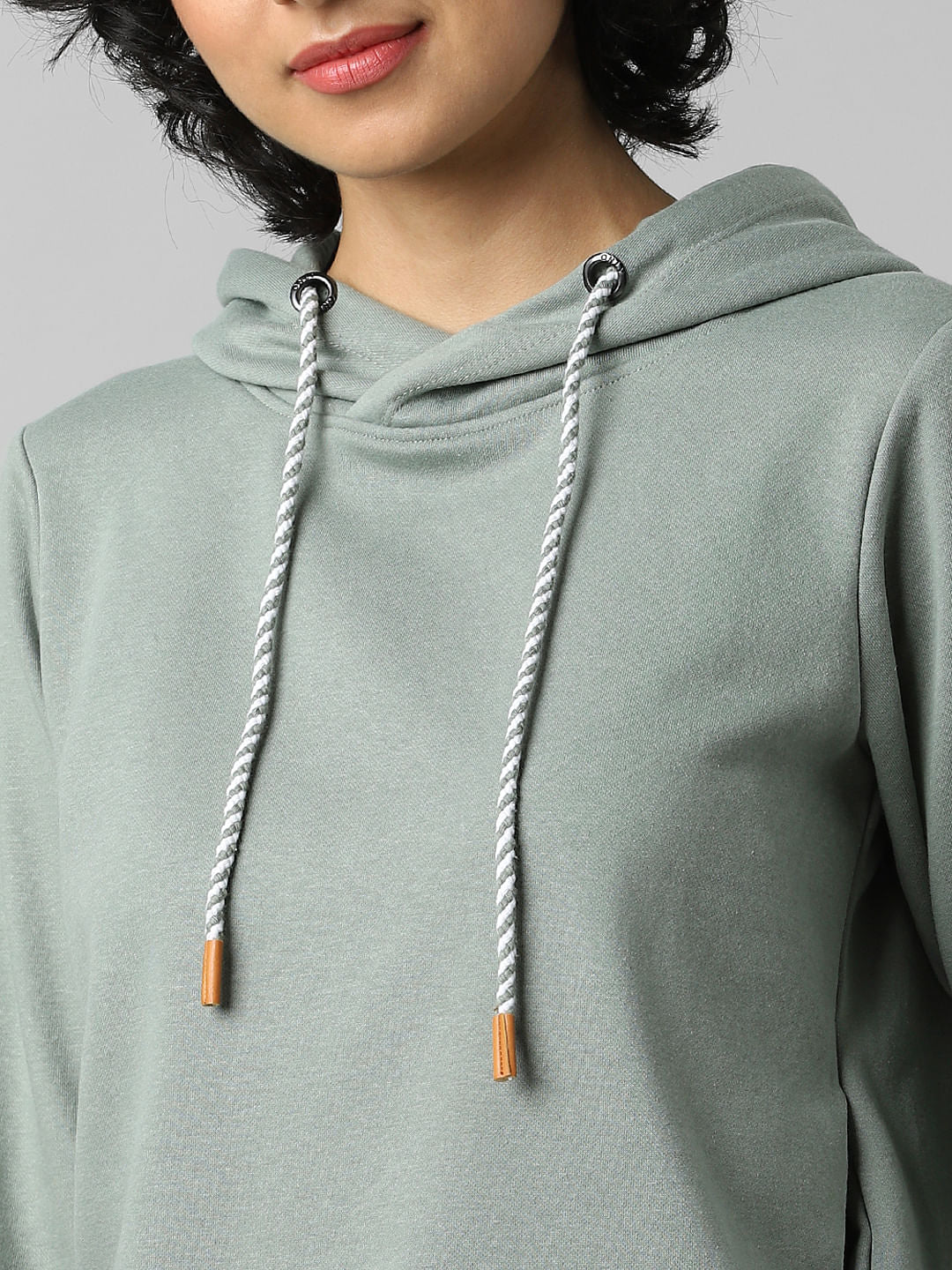 Green Hooded Co-Ord Sweatshirt