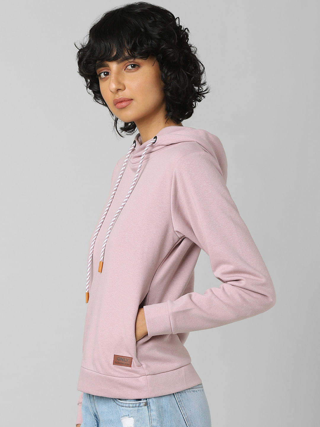 Purple Hooded Sweatshirt