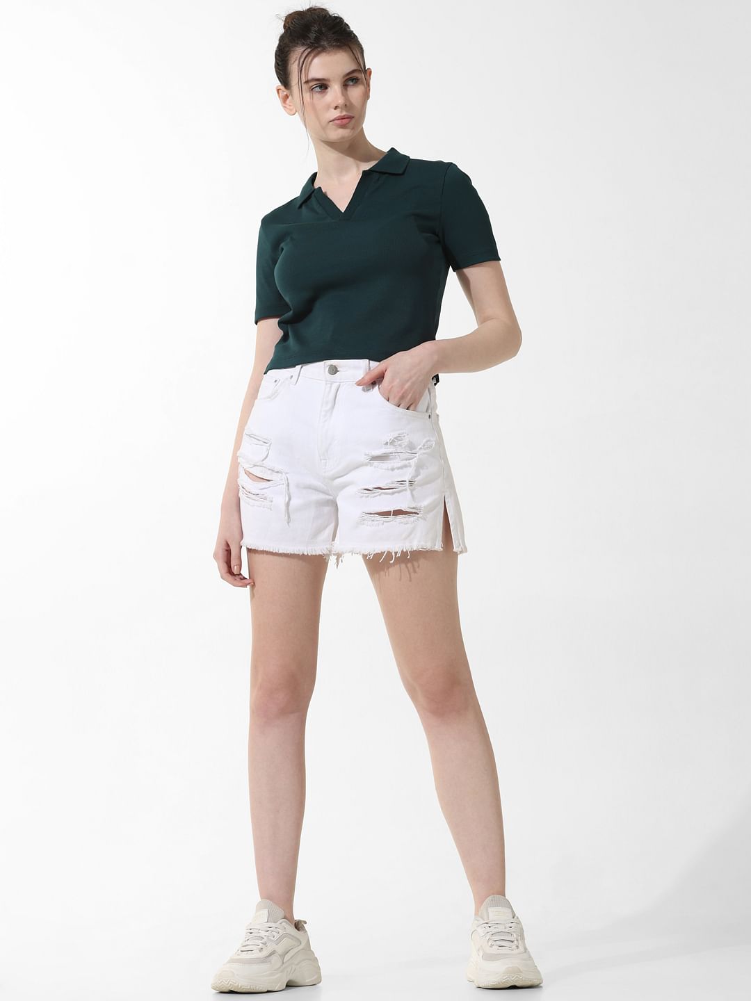 Dark Green Polo T-Shirt