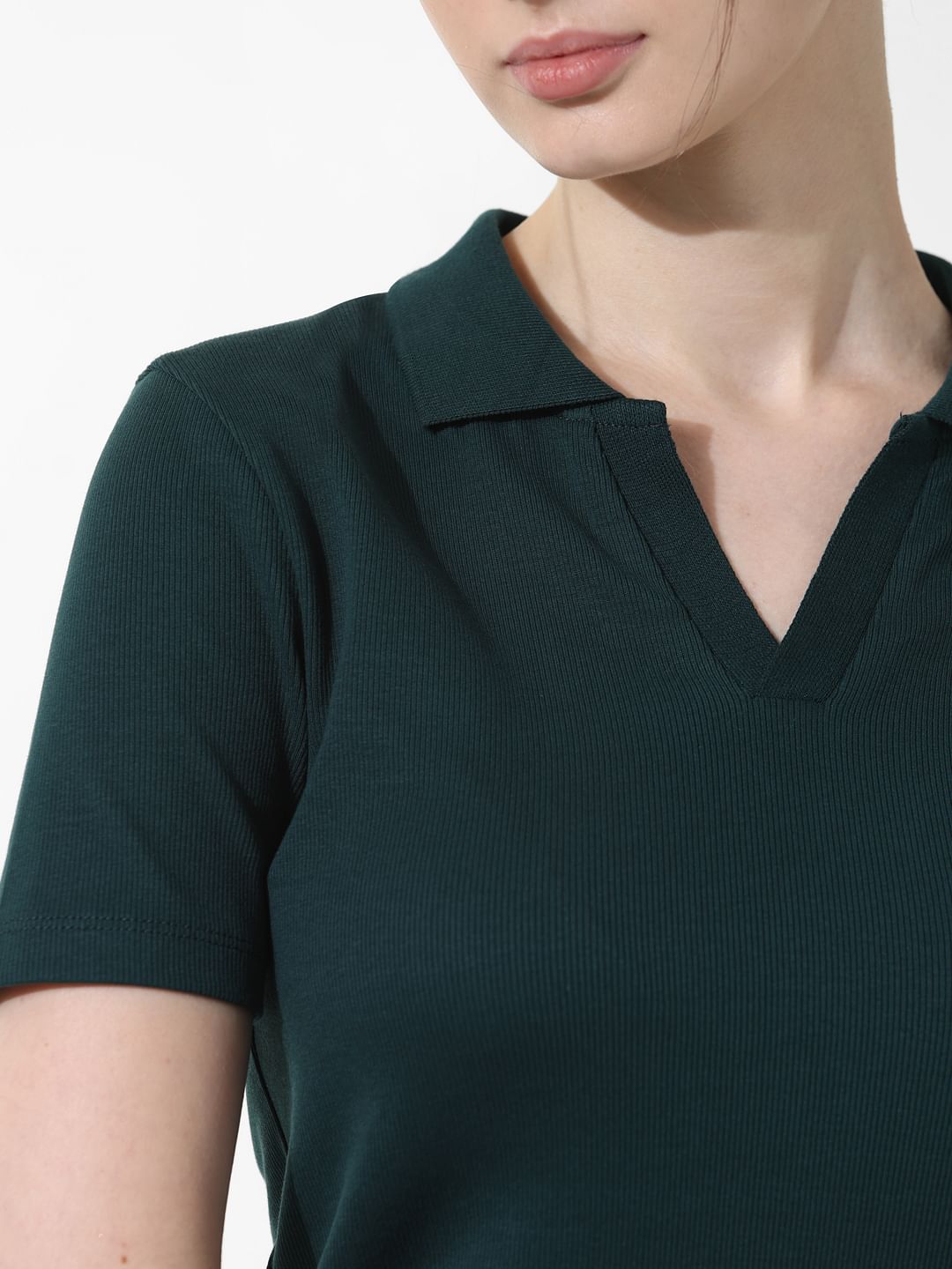 Dark Green Polo T-Shirt