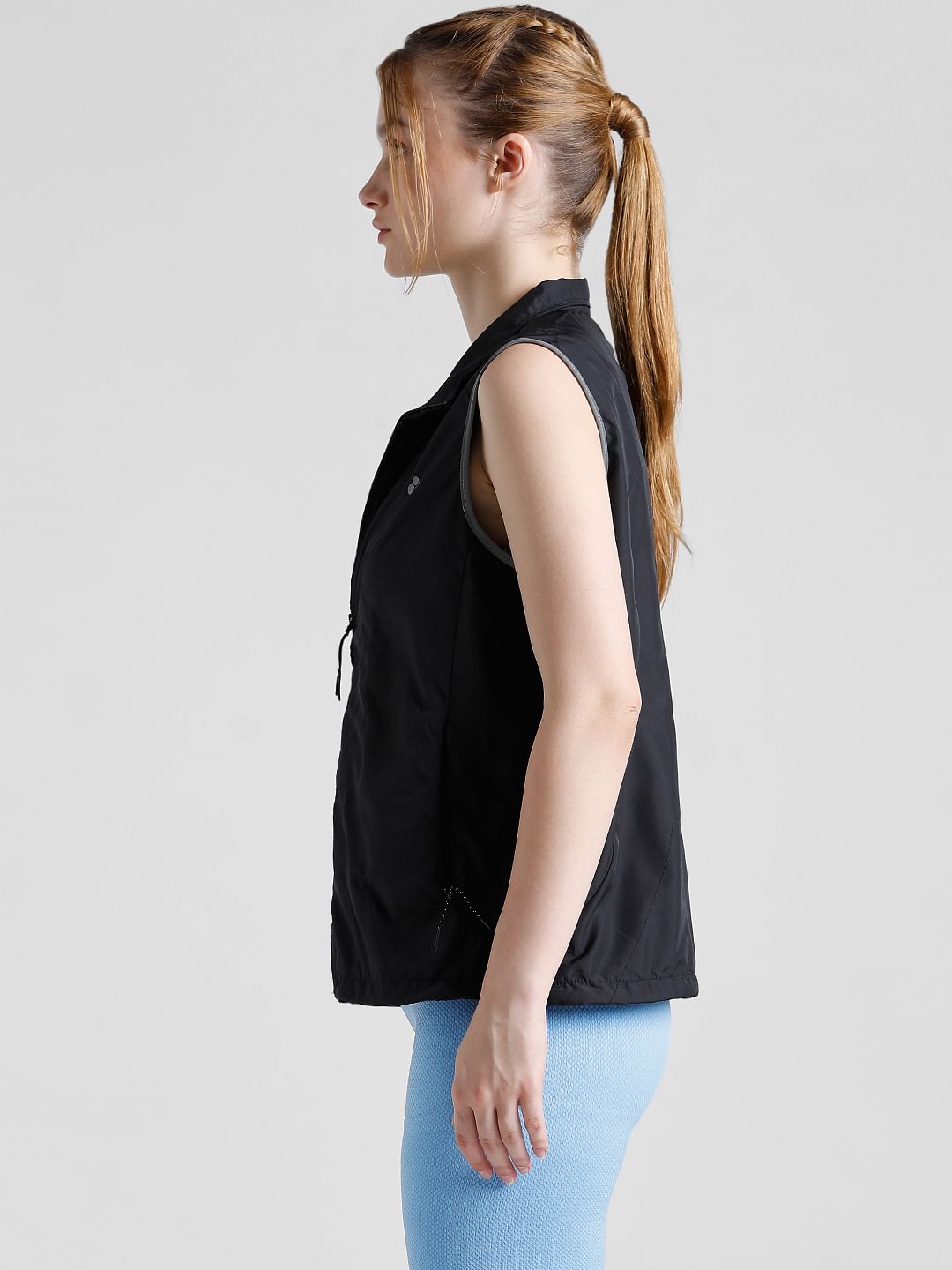 Play Black High Neck Training Jacket