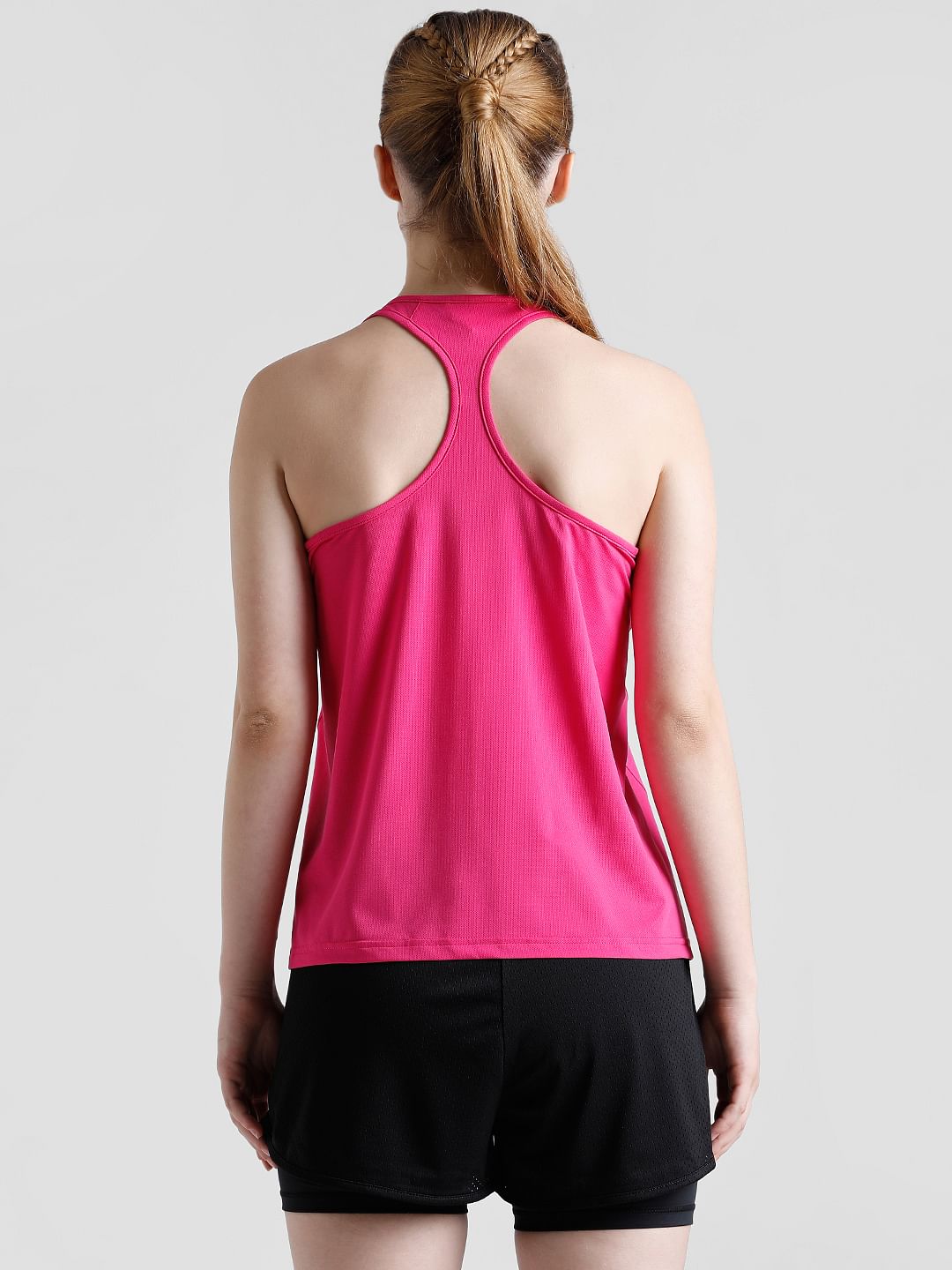 Play Pink Sleeveless Training Top