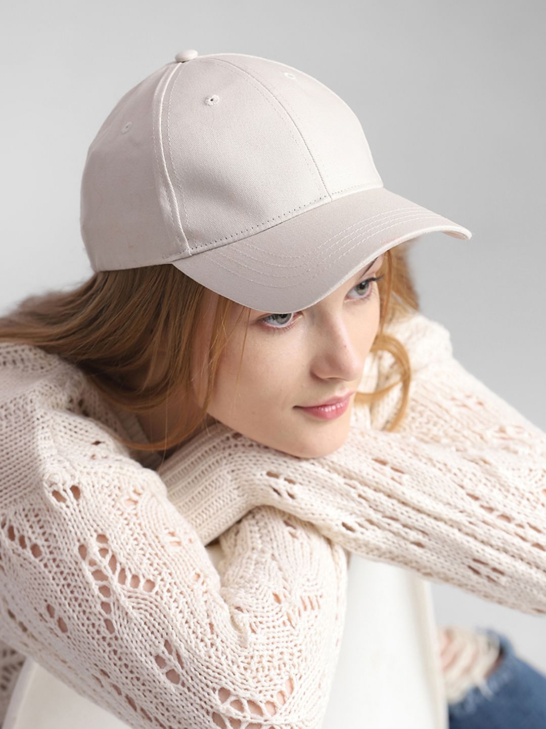 Play Beige Twill Cap