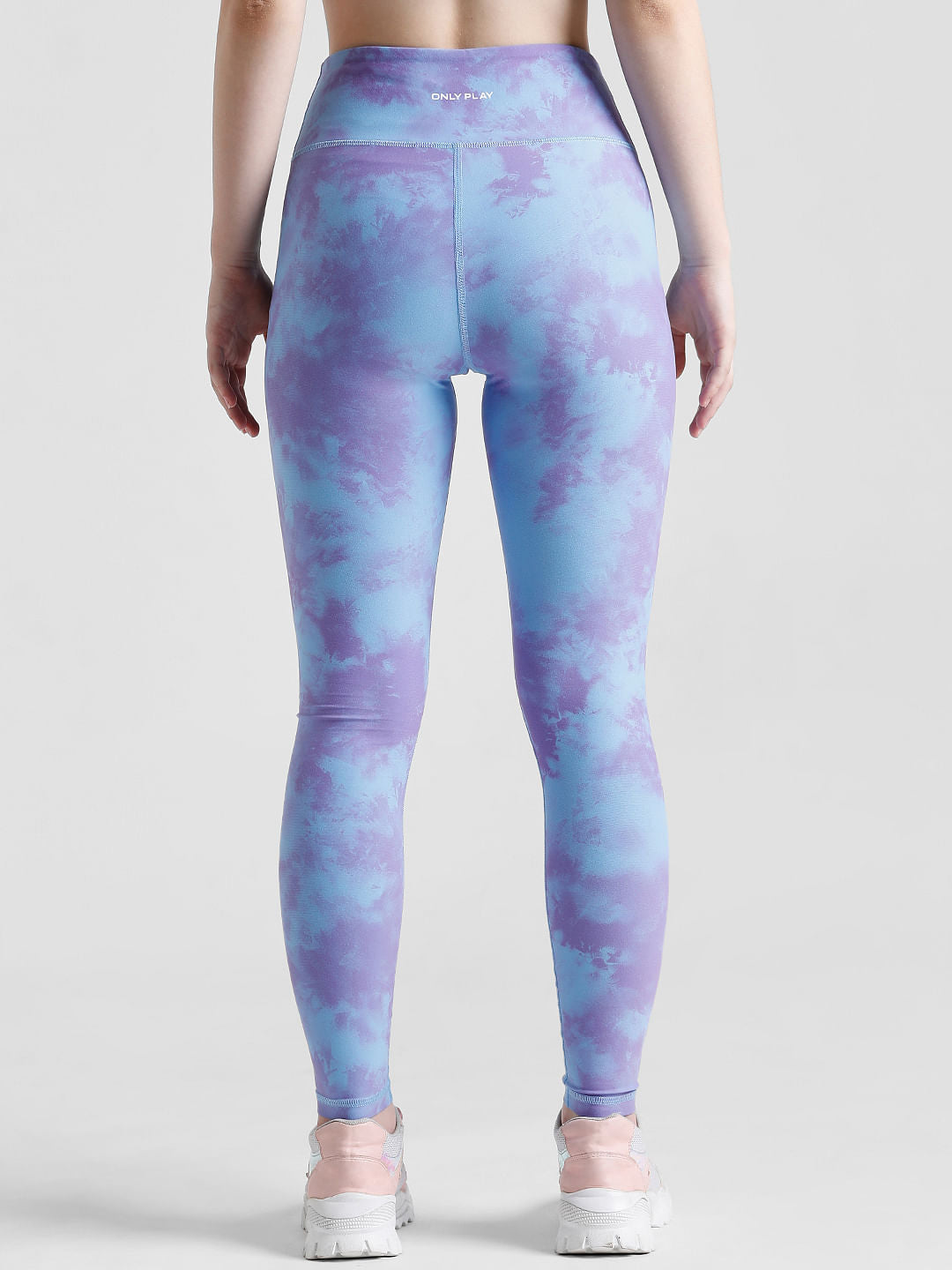 Play Purple High Rise Tie-Dye Training Tights