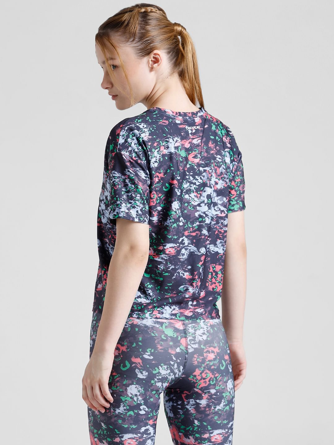 Play Blue Boxy Fit Training T-Shirt