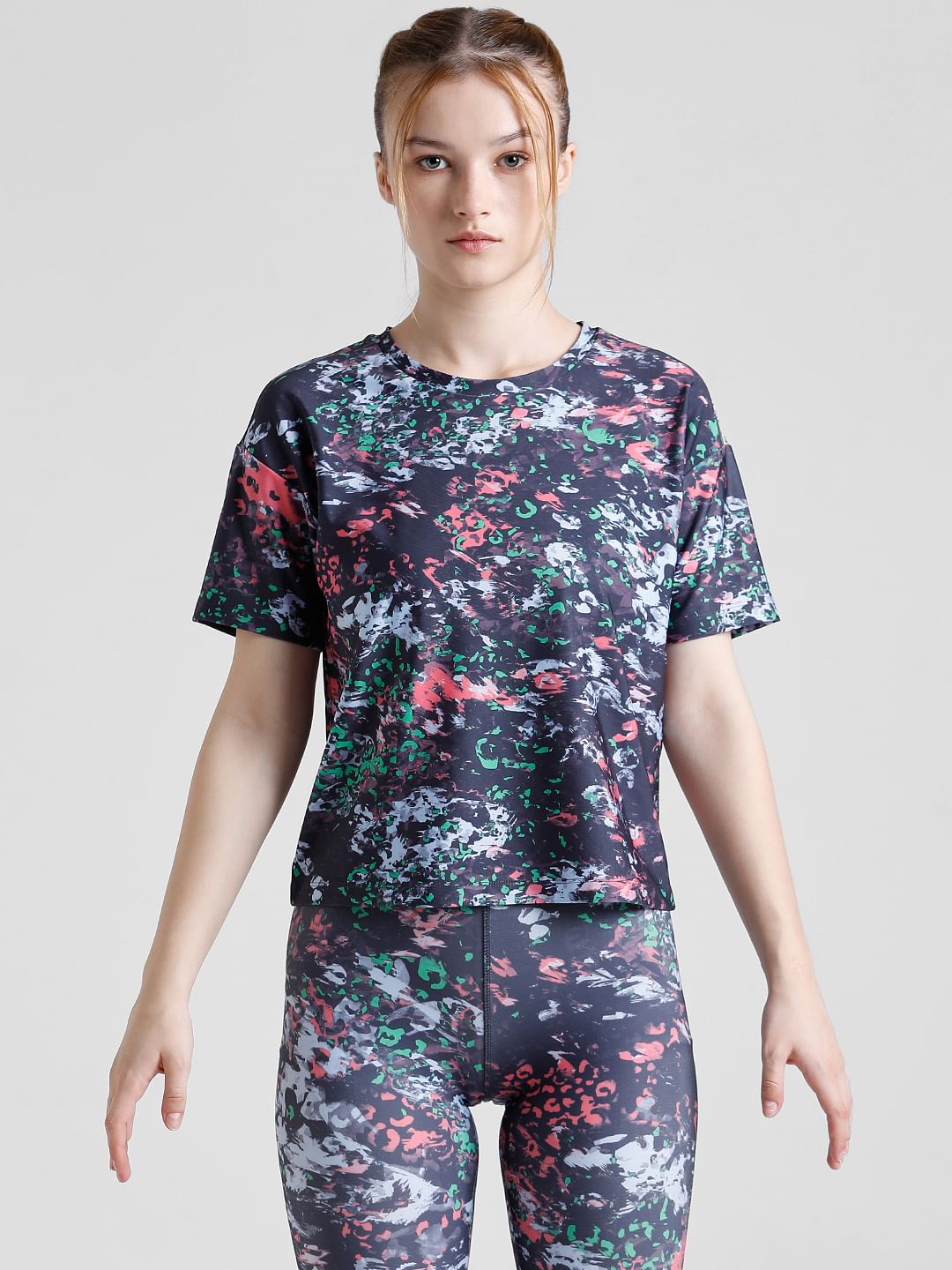 Play Blue Boxy Fit Training T-Shirt