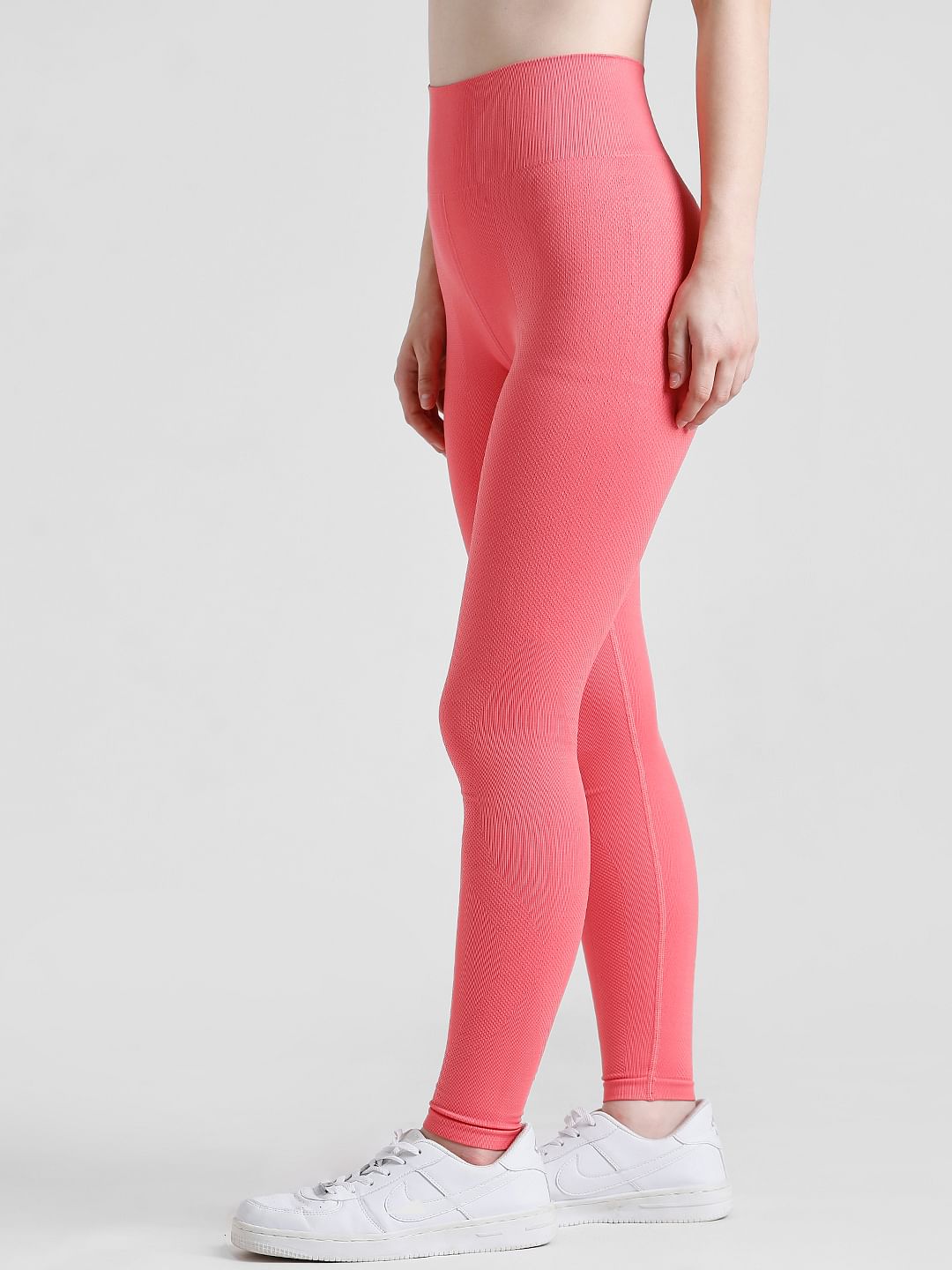 Play Coral High Rise Seamless Training Tights