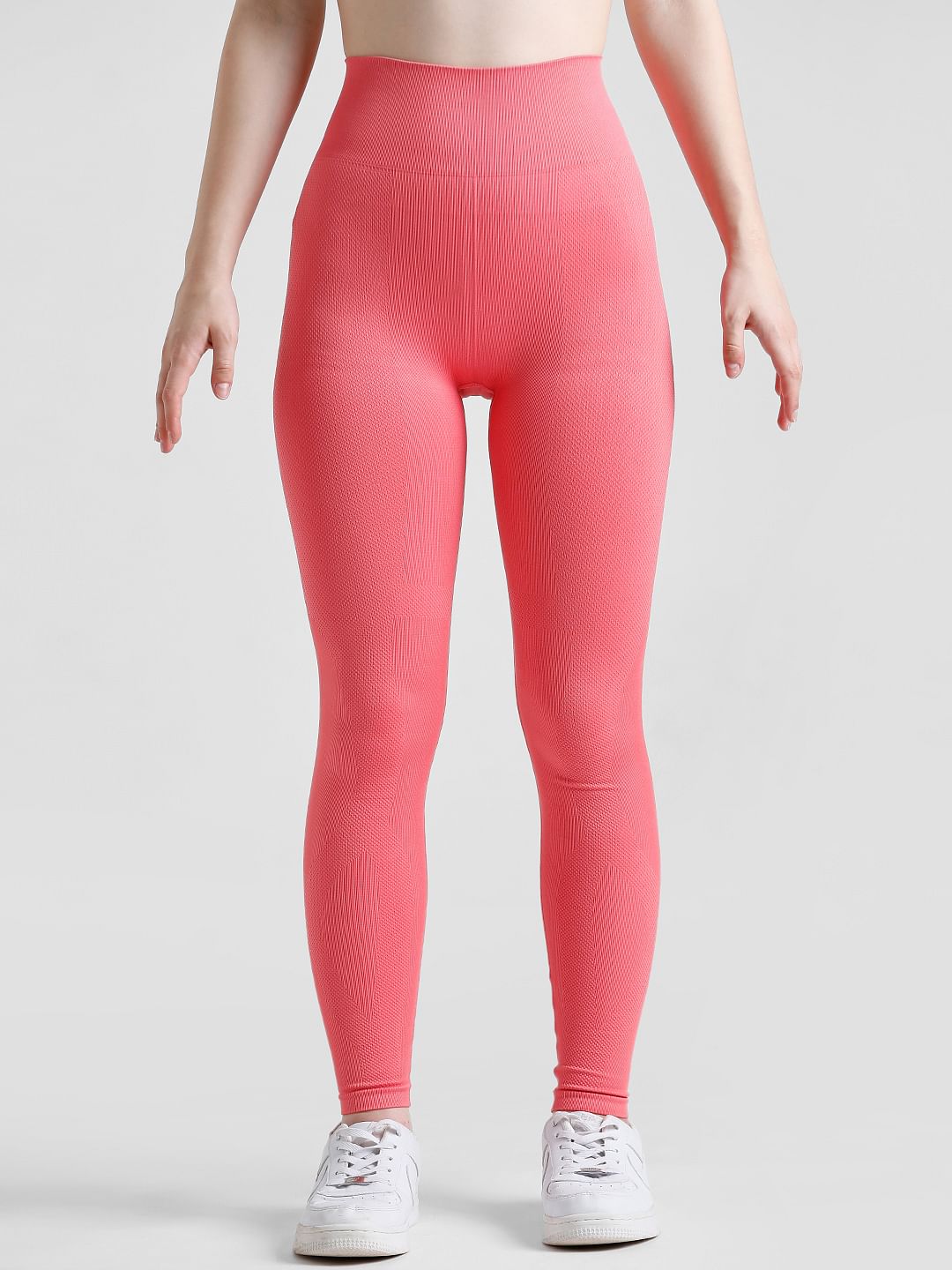 Play Coral High Rise Seamless Training Tights