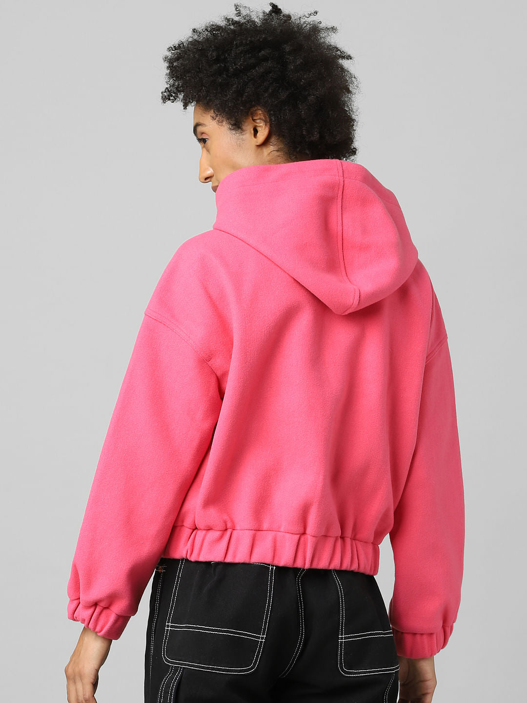 Pink Hooded Jacket