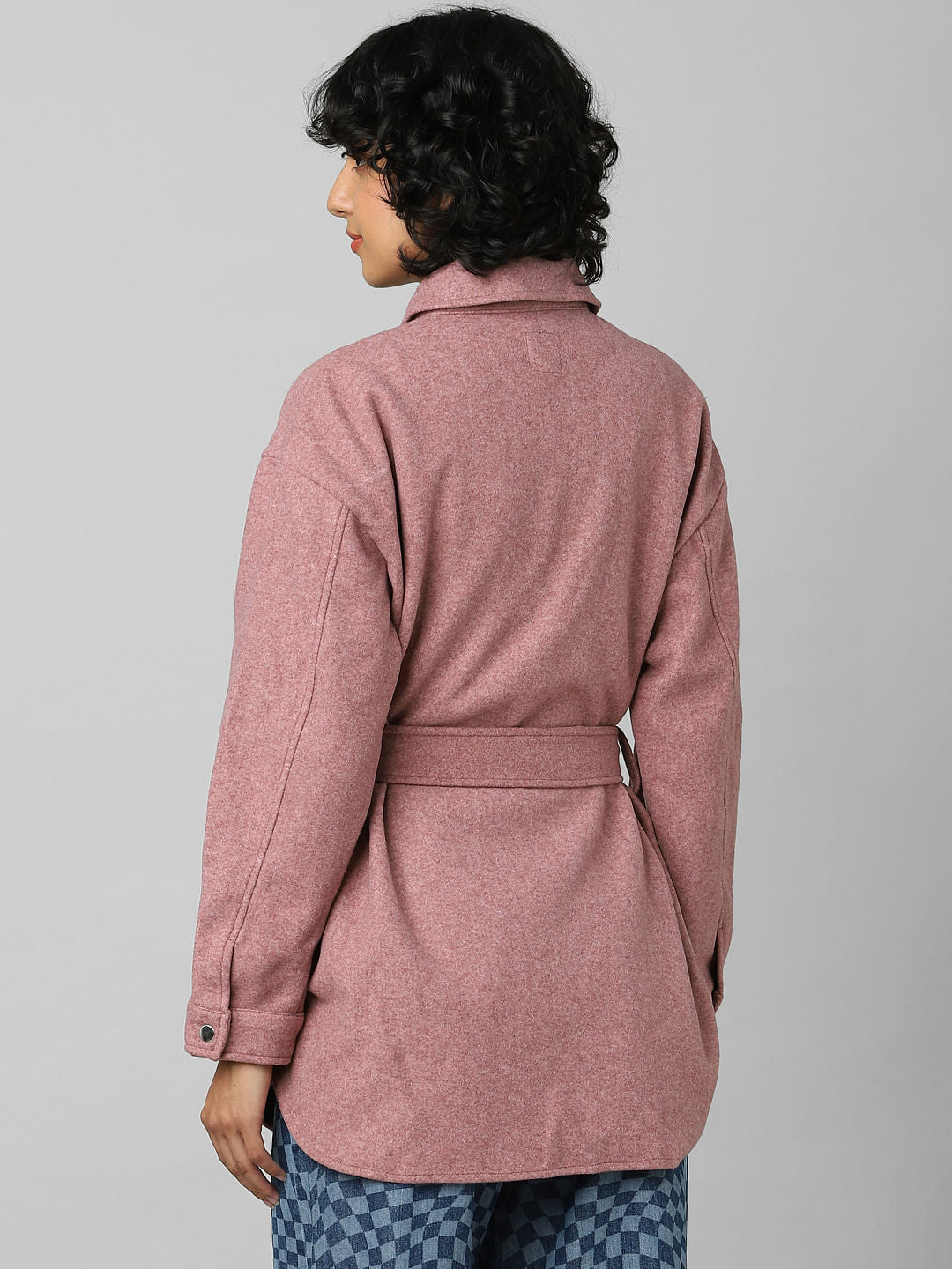 Pink Oversized Shacket