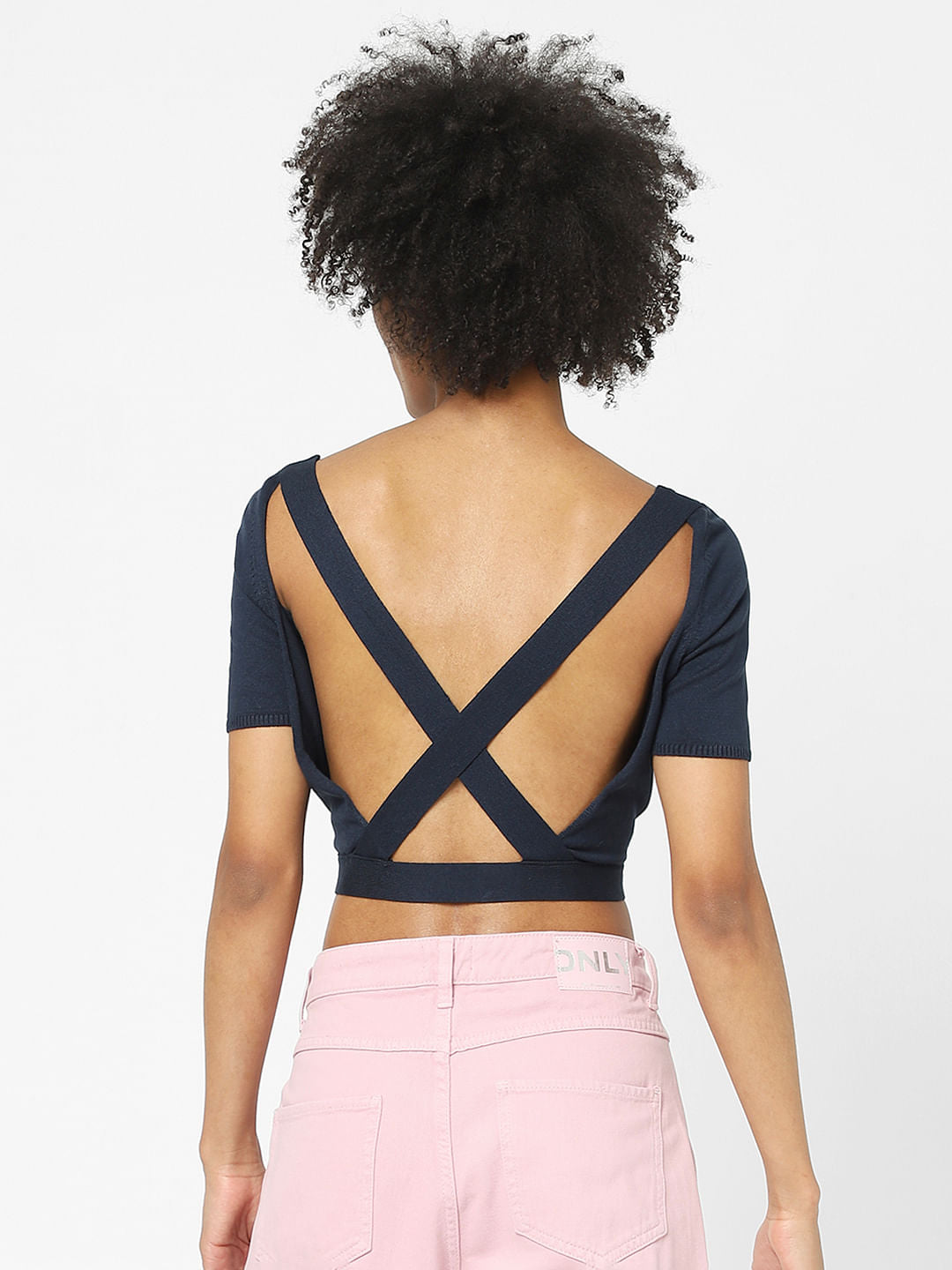 Blue Graphic Print T-Shirt