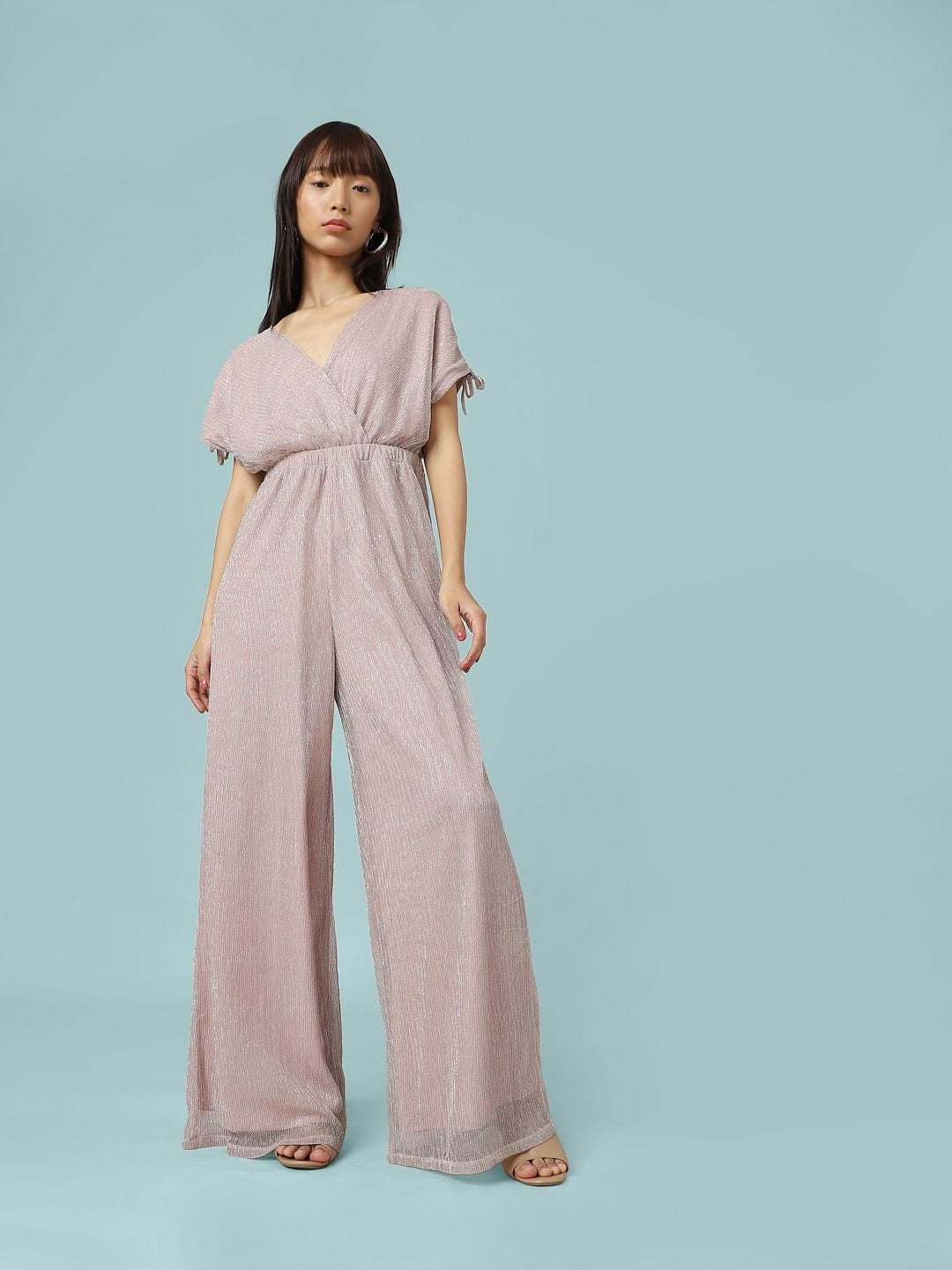 Lilac Shimmer Jumpsuit