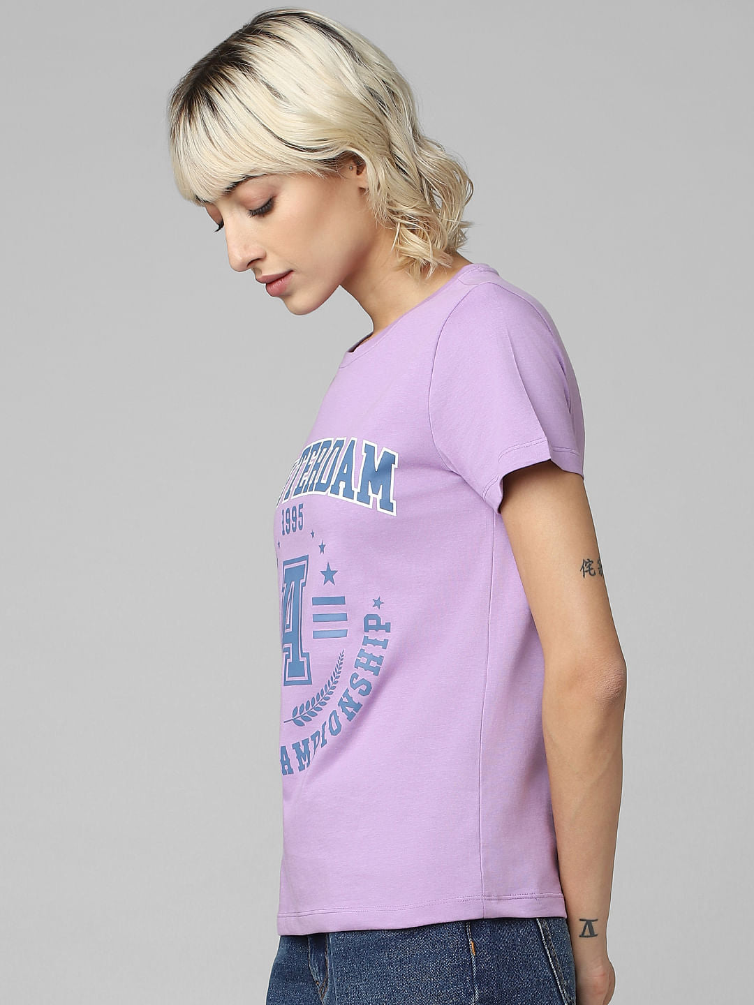 Purple Varsity T-Shirt