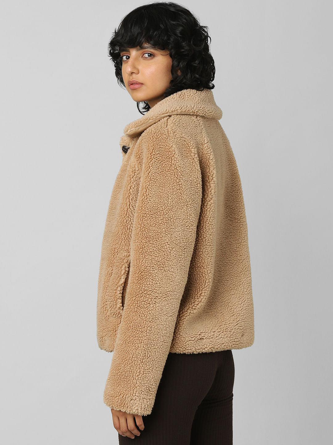 Light Brown Teddy Jacket