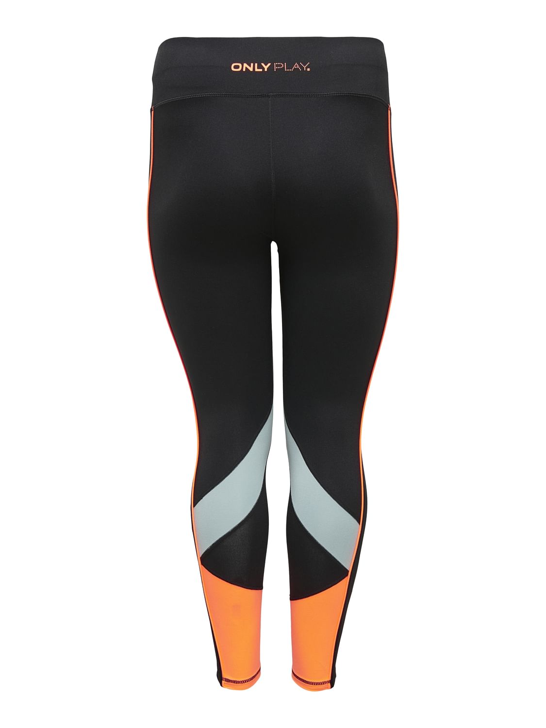 Play Curvy Black High Rise Training Tights