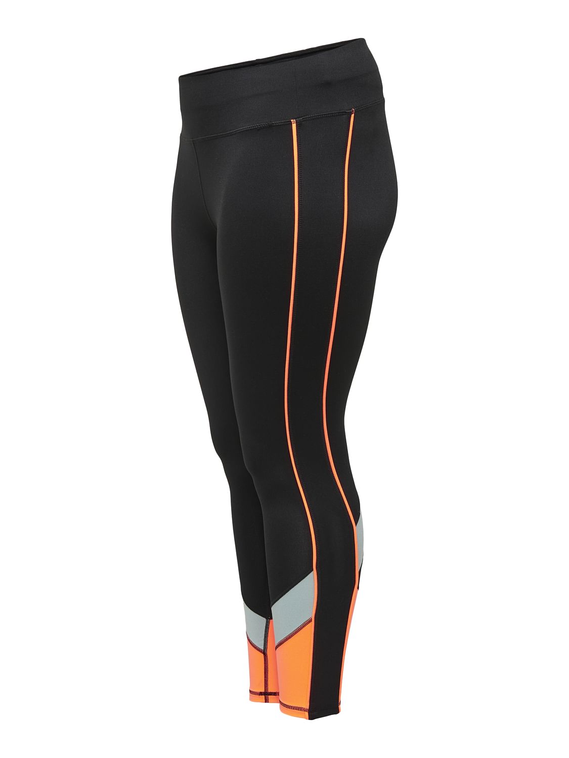 Play Curvy Black High Rise Training Tights