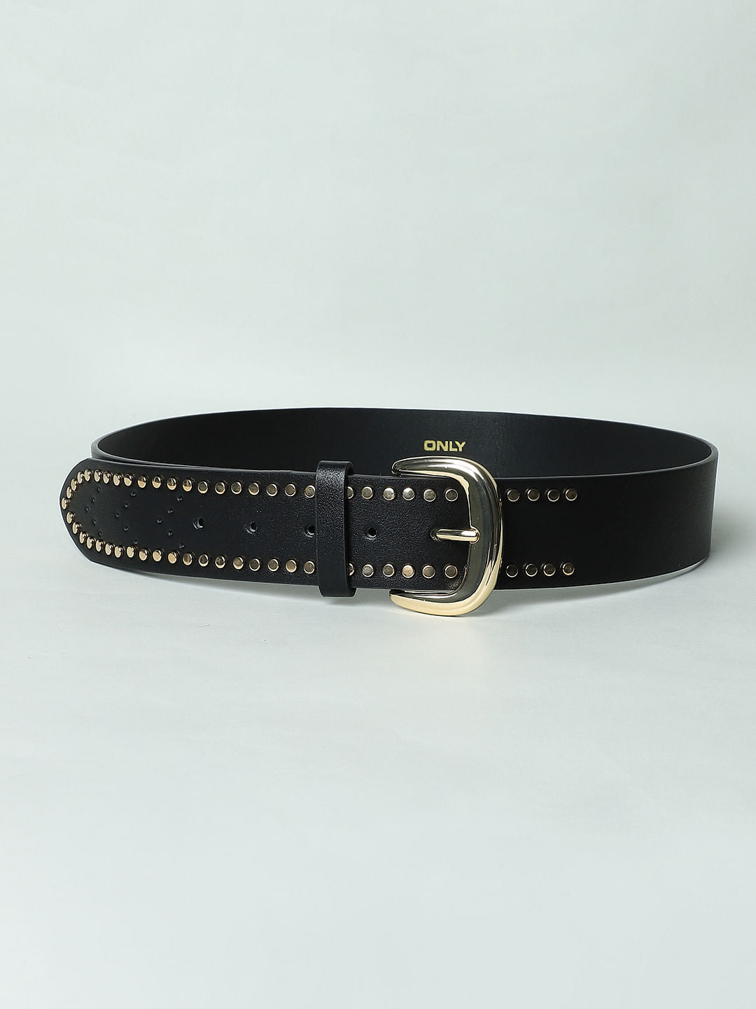 Black Studded Belt