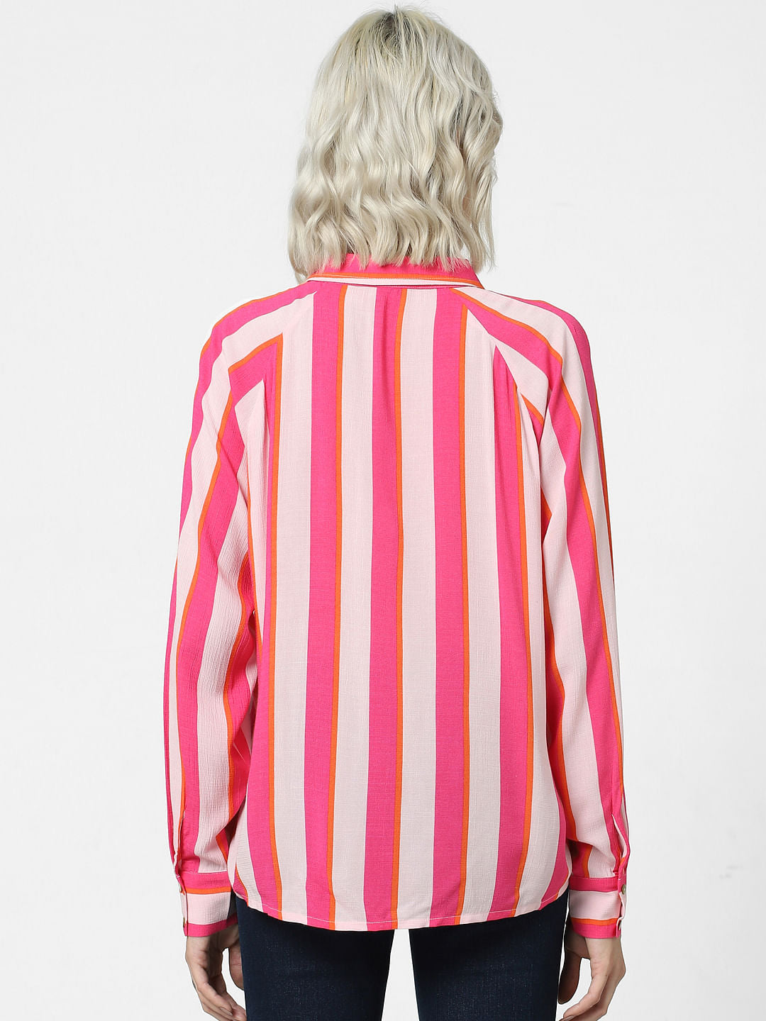Pink Striped Shirt