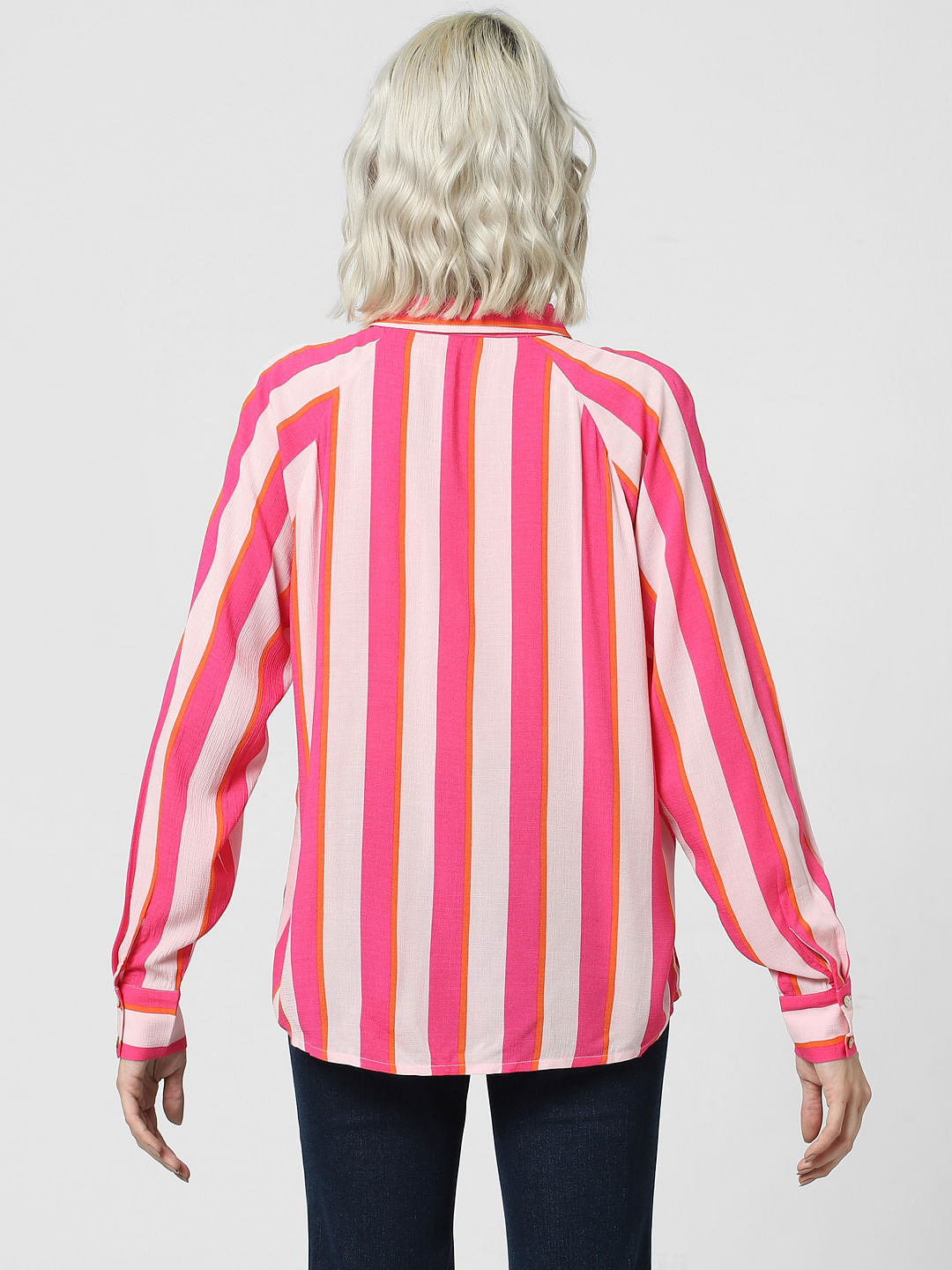 Pink Striped Shirt