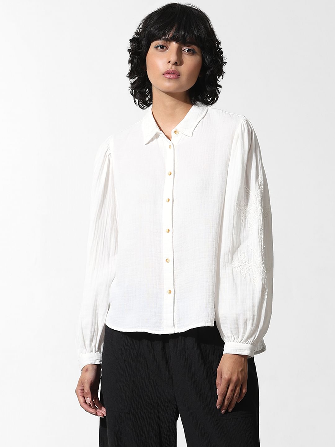 White Cotton Shirt