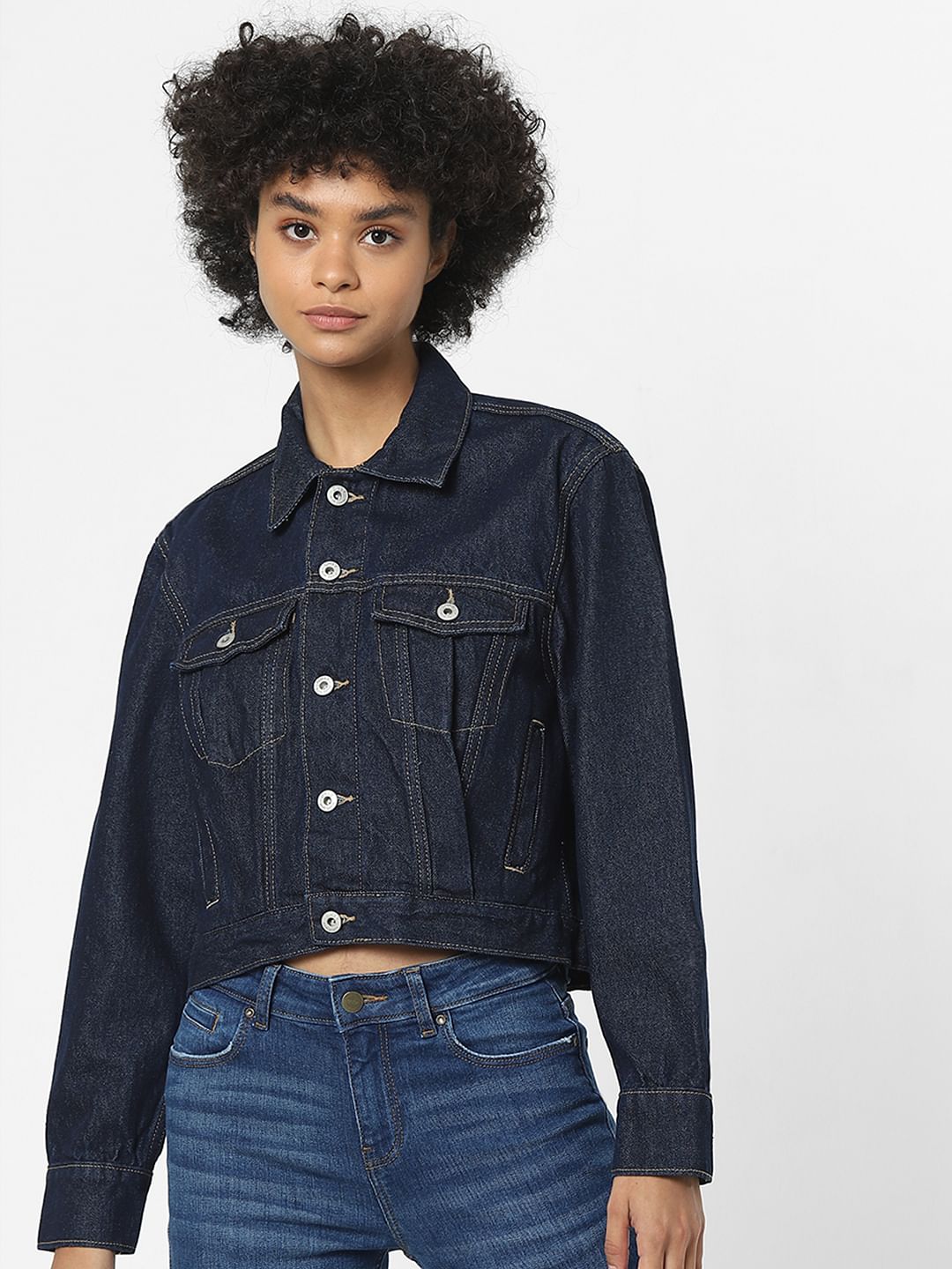 Dark Blue Denim Jacket