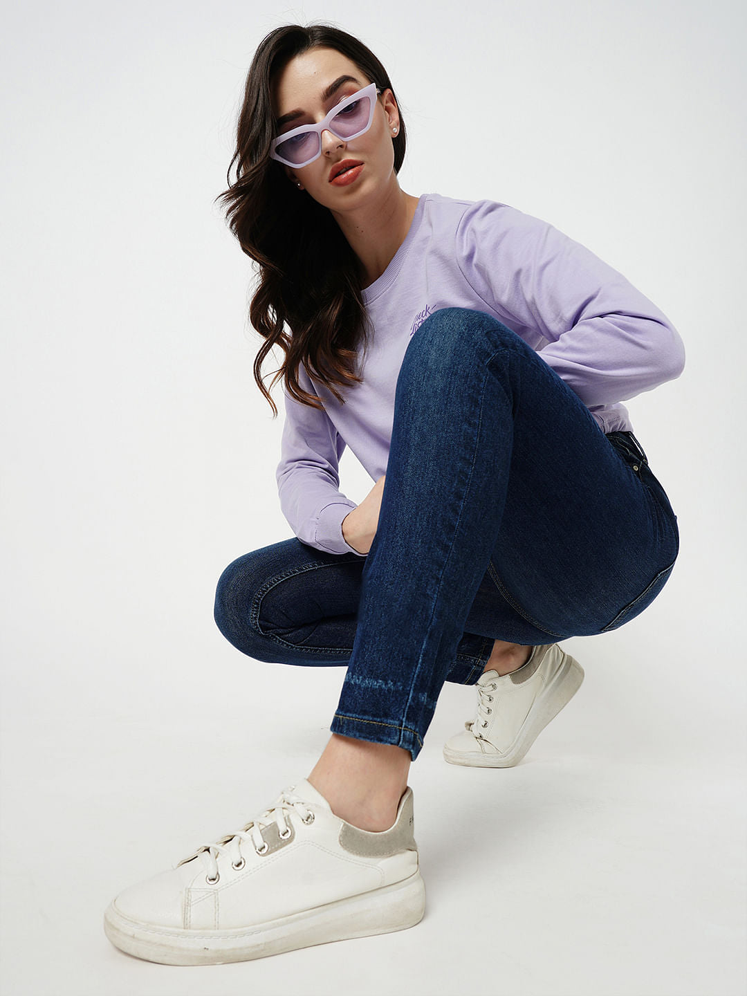 Jdy By Only Blue High Rise Skinny Jeans