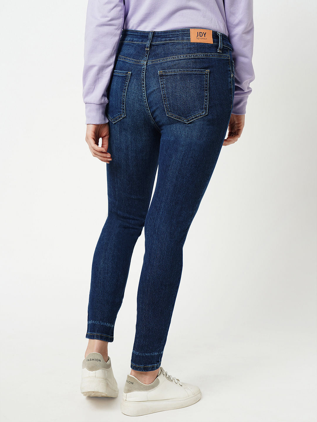 Jdy By Only Blue High Rise Skinny Jeans