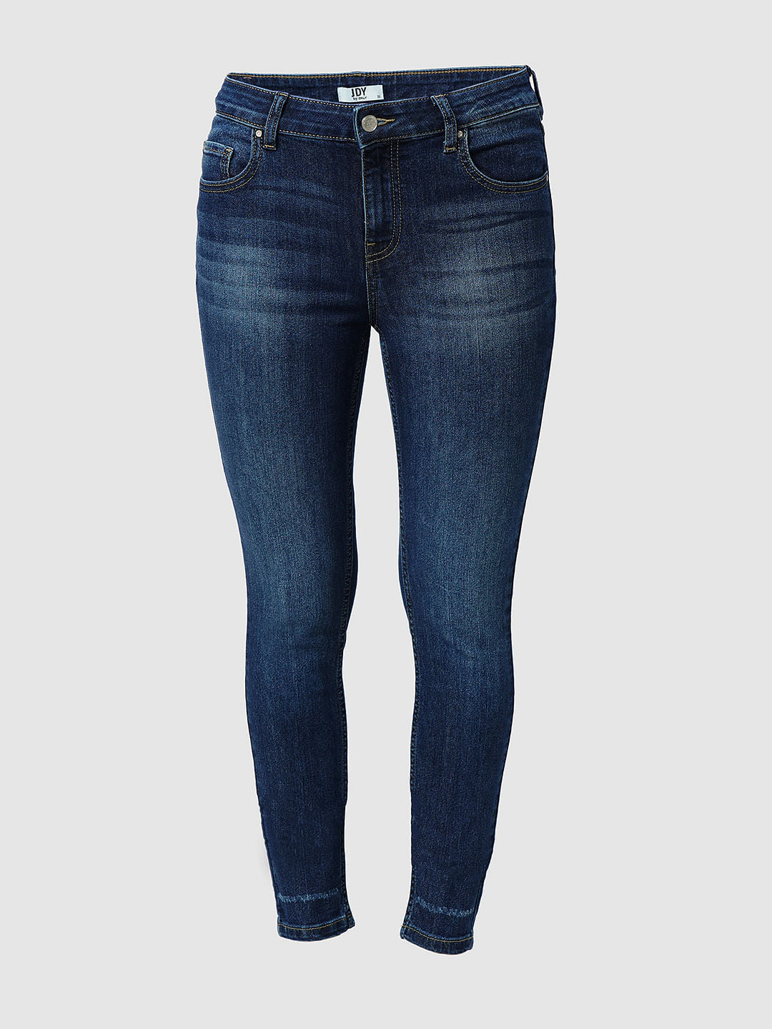 Jdy By Only Blue High Rise Skinny Jeans